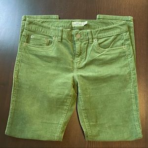 Vineyard Vines Green Corduroy Jeans